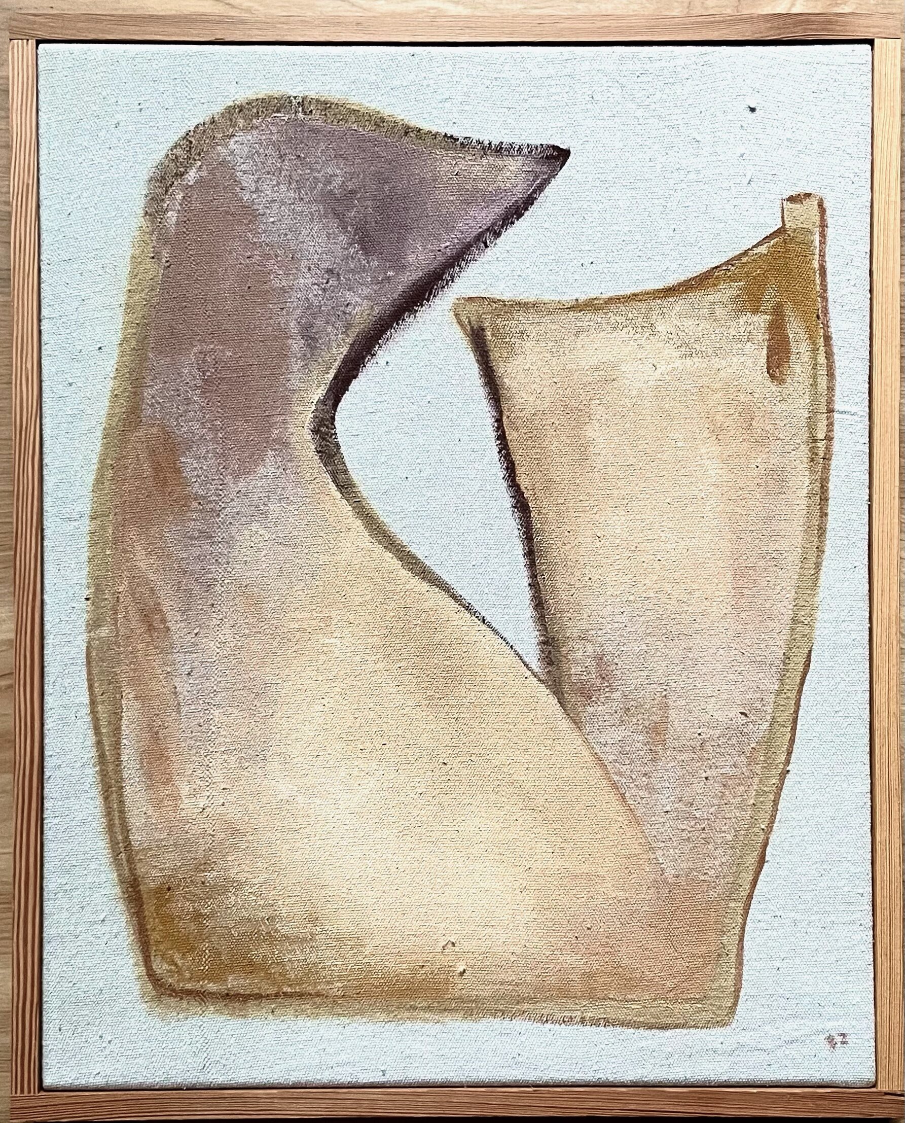 ’Spirit animal,’ 2021. Oil on canvas, 16 x 20 in.