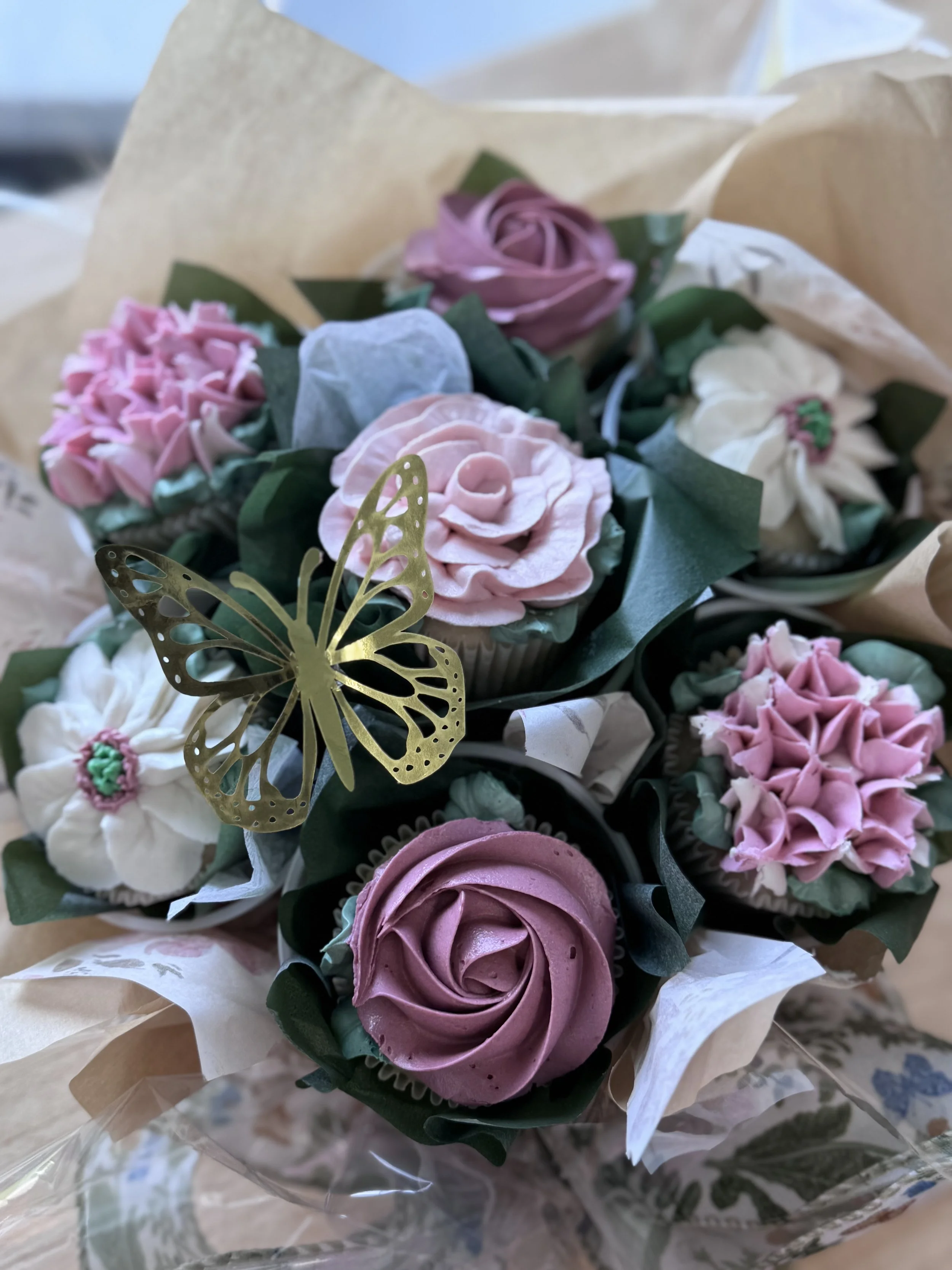 Mother's Day Cupcake Bouquet Class