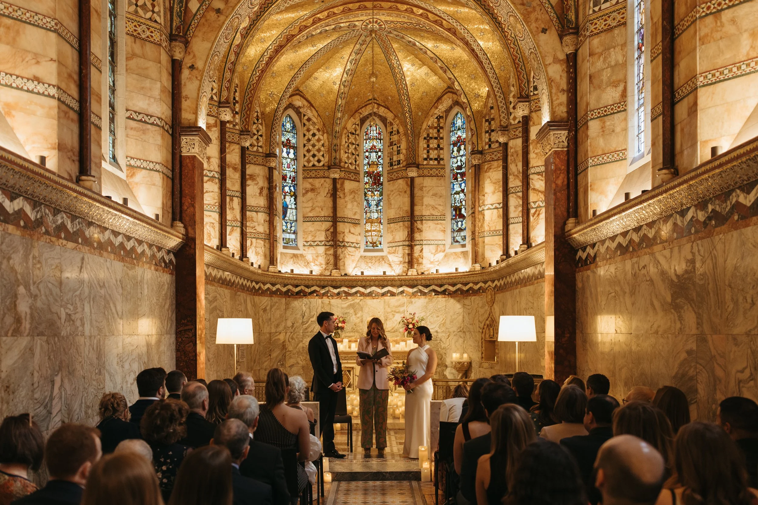 A Fitzrovia Chapel London 5-year anniversary wedding