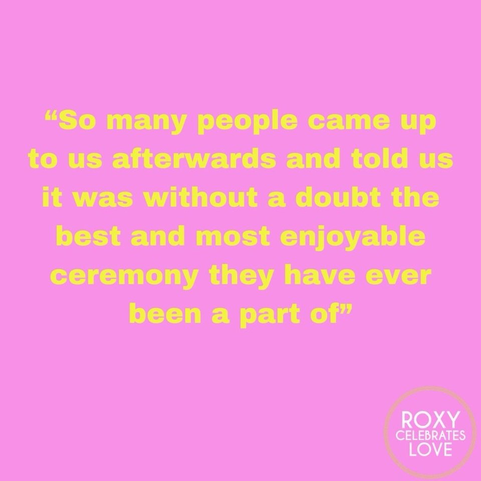 ⭐️REVIEW TIME⭐️ 

Megan &amp; Tom got married in November at the amazing NoMad in Covent Garden.

It was a hilarious, heartfelt ceremony in truly decadent surroundings, in the old magistrates room, which has been the scene of many a famous historic r