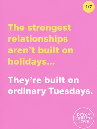 ⭐️ The strongest relationships aren&rsquo;t built in the highlight reel ⭐️ 

They&rsquo;re built in the moments nobody else sees.

When you&rsquo;re both exhausted after work. When the baby&rsquo;s been awake half the night (speaking from personal cu