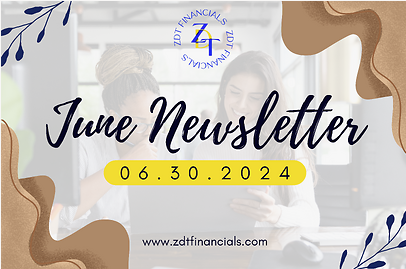 June Newsletter: Summer Specials and Financial Empowerment