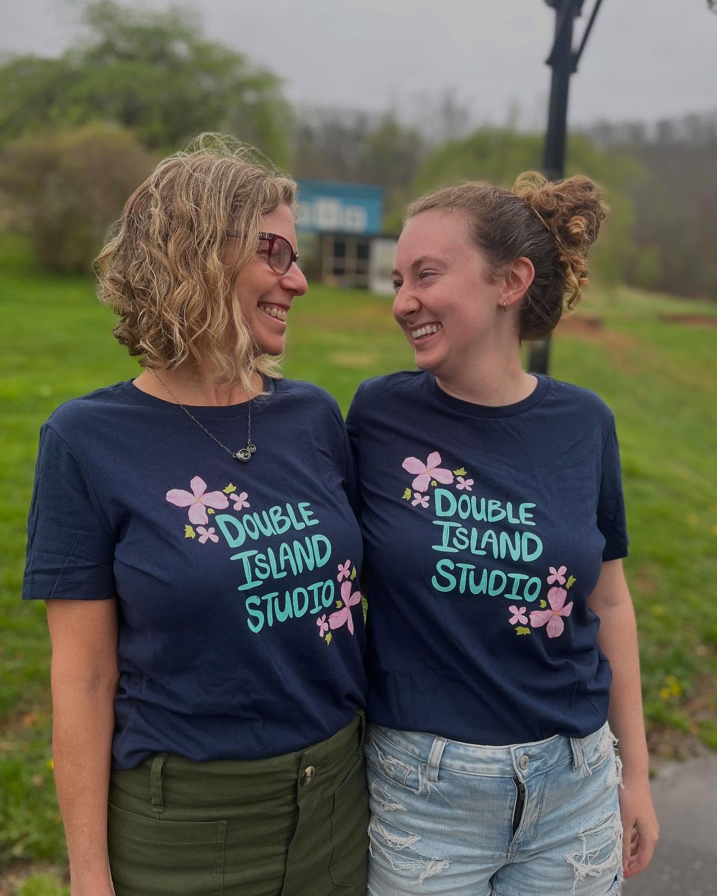 We are ordering another round of T-shirts soon 👏

Roby designed and drew the imagery. The petals shown represent the spring blooms on the heirloom apple tree located on the property 🍎

Order yours today and help spread the word about our awesome te