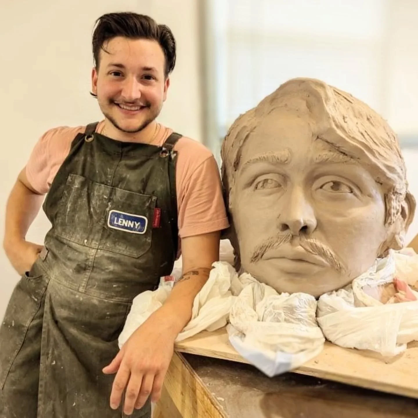 Lenny is back for another season!&nbsp;

Since last season, he has been focusing on curating, teaching, and facilitating community arts projects. Figural ceramic sculpture is still his first love. Currently working as the Gallery Manager at Center fo