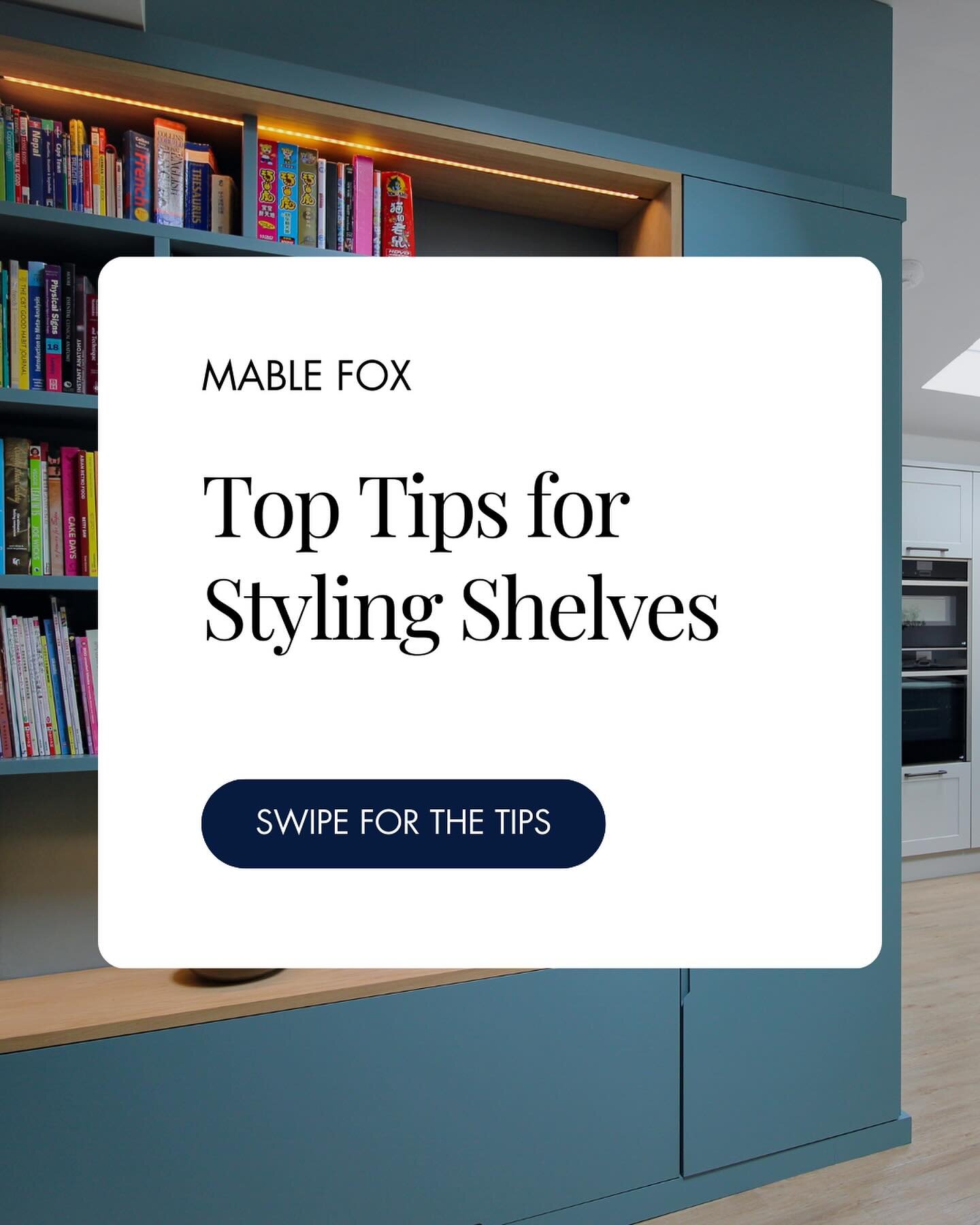 A great way to refresh a room without spending a fortune (let&rsquo;s face it, January can be tough) is to restyle your shelves. If you are not sure where to start, swipe left to discover our top tips on shelf styling.

#MabelFox #Interiordesign #Int