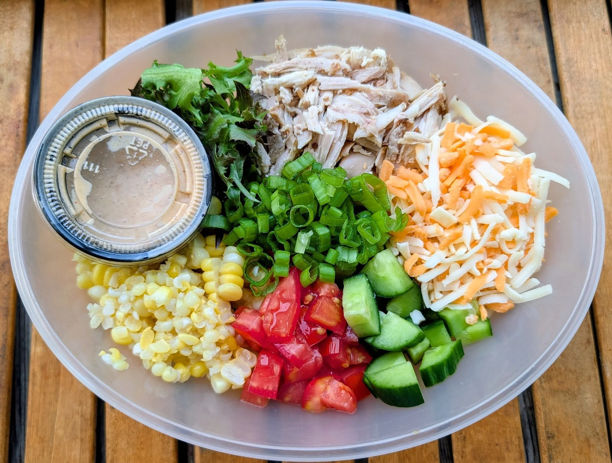 Bol-repas poulet "tex-mex"