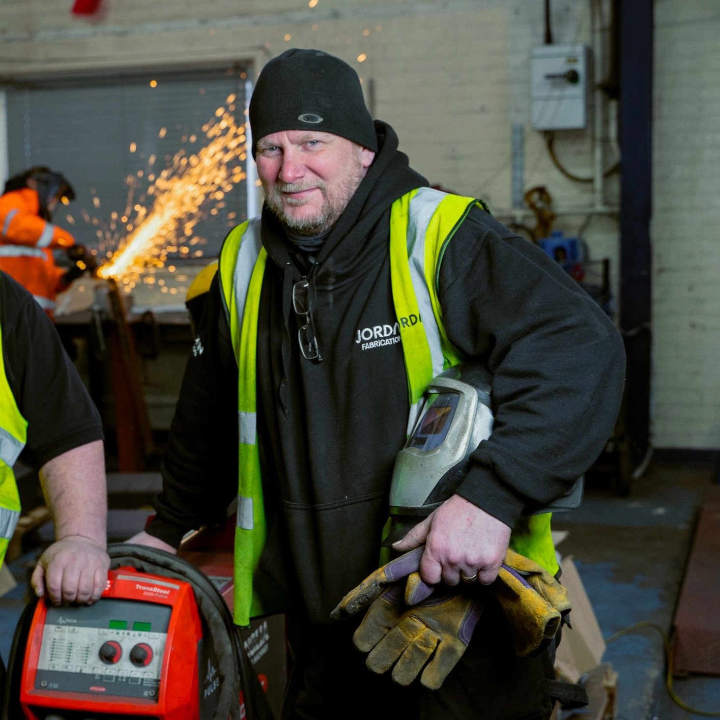 Shane Catton & Steve at Jordan Fabrications