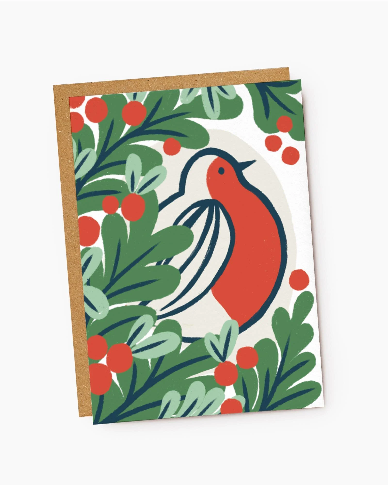Robin Christmas Card