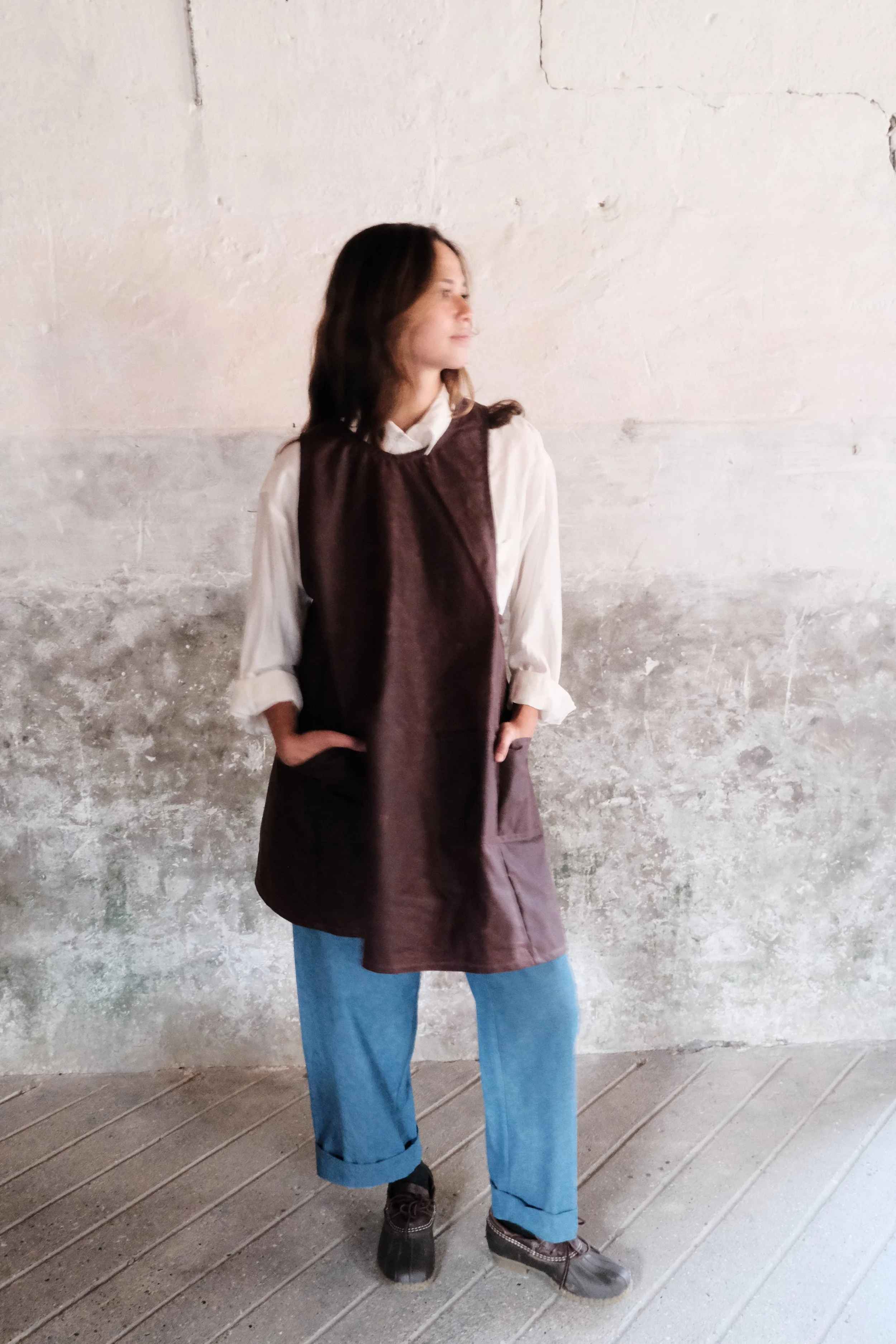 Berry Pinafore Apron