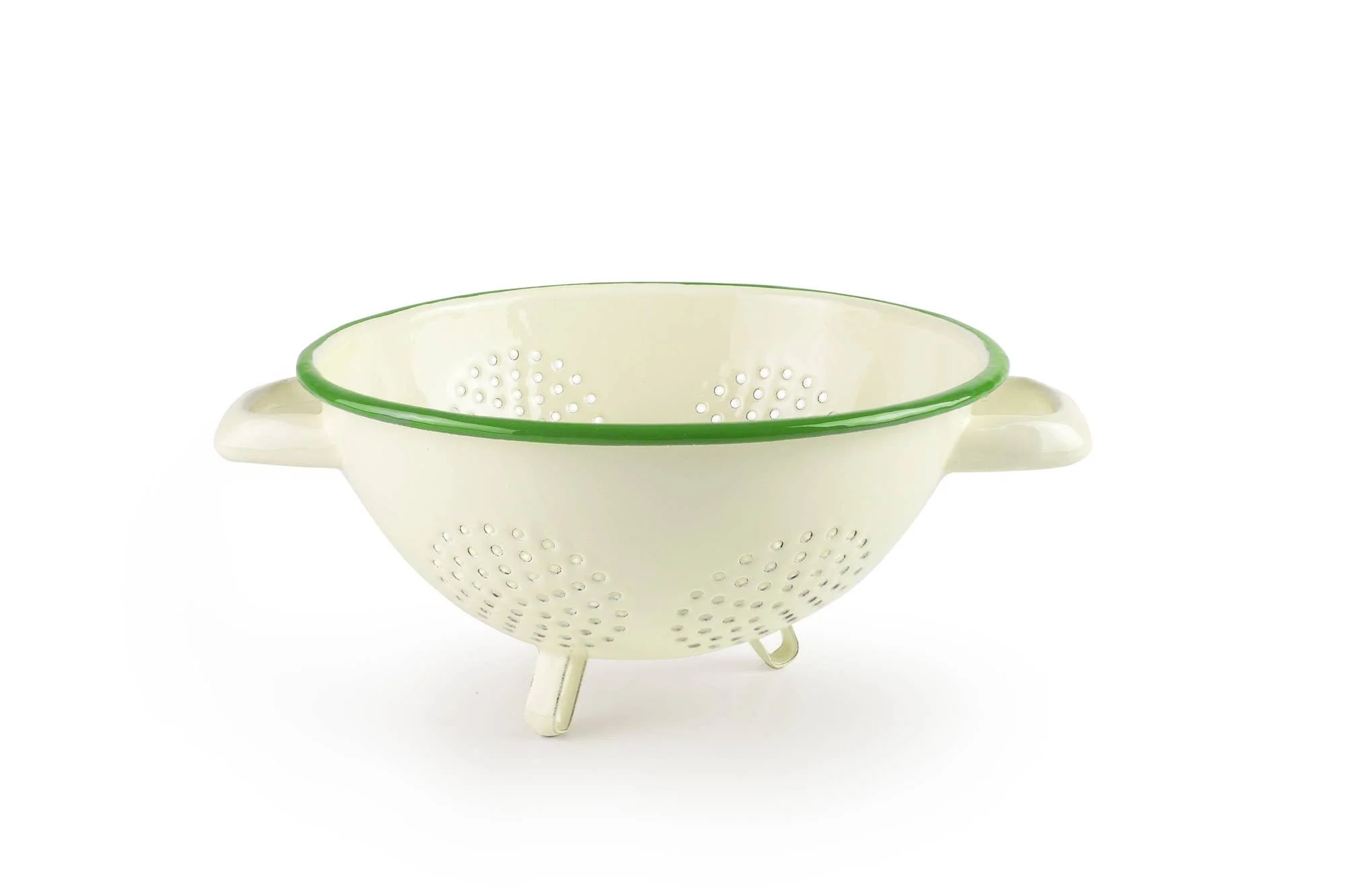 Moss Green Enamel Drainer