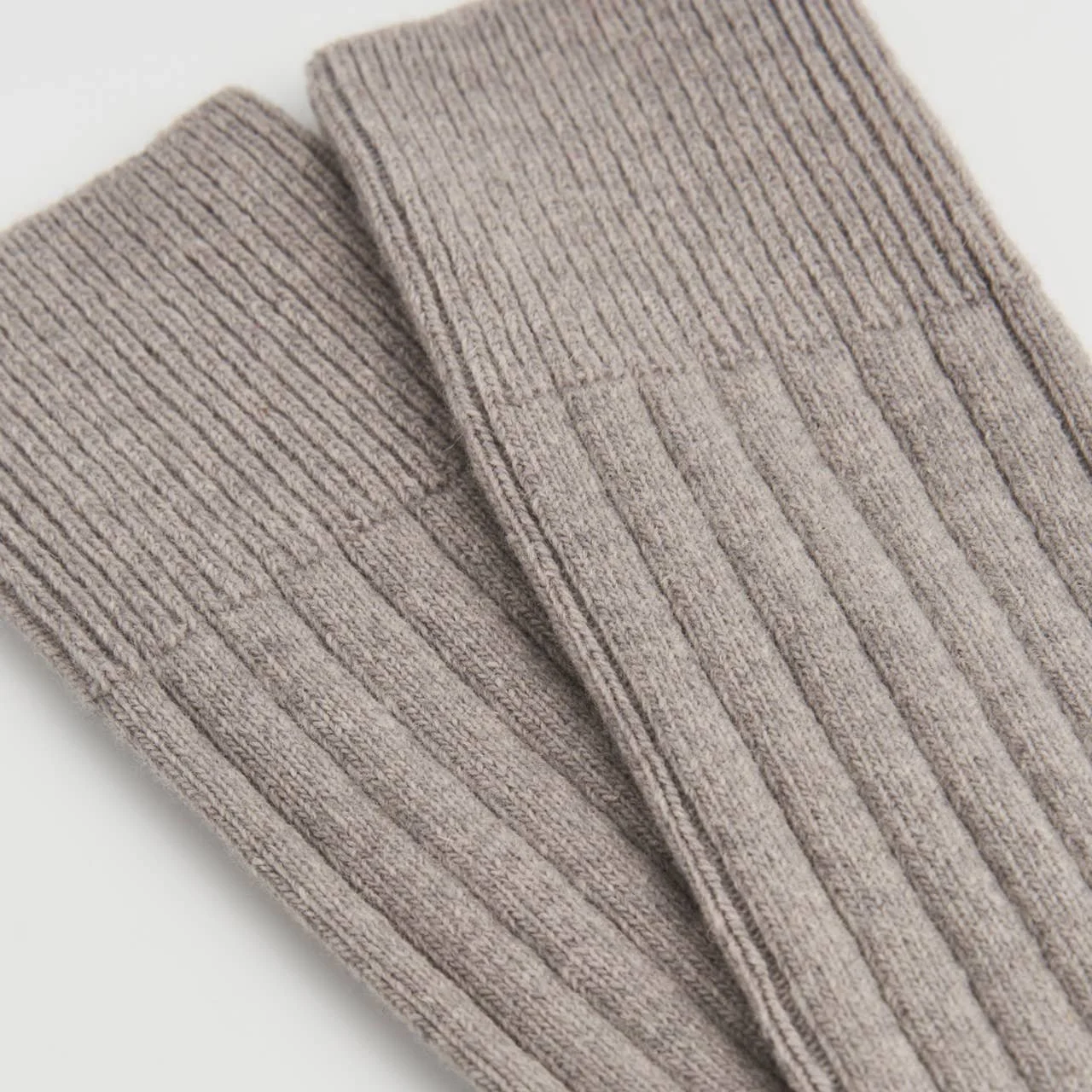 Pairs Grey Merino Bed Socks