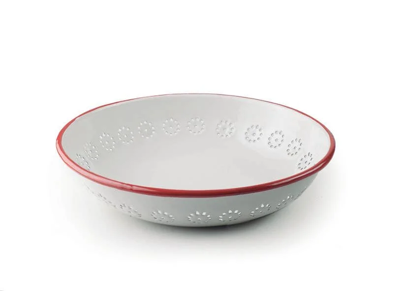 Enamel Serving Bowl