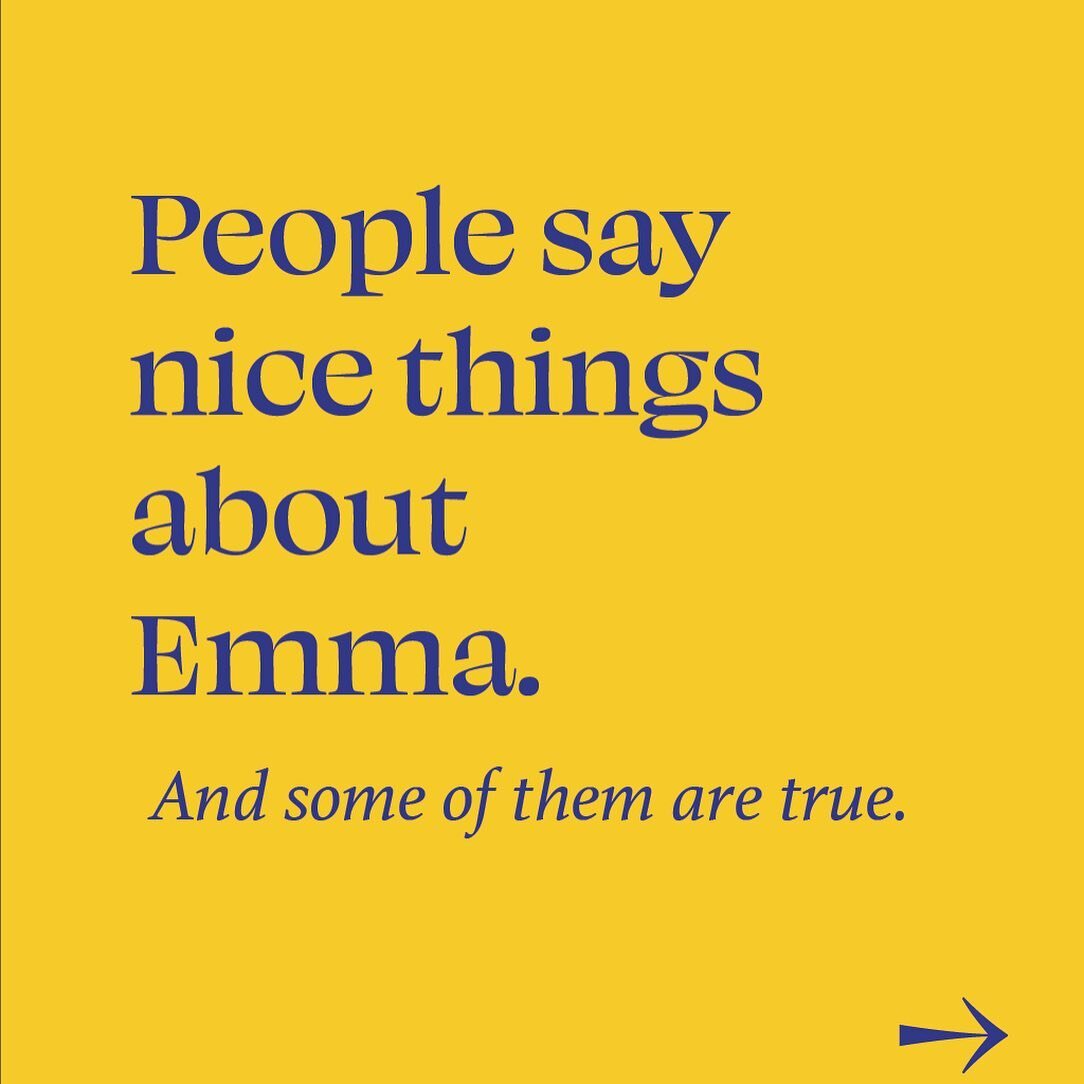People agree that you should hire Emma for these reasons. This message is approved by Emma. 

If you would like to submit your own testimonial check out the story highlight called &ldquo;Testimonial!!&rdquo; Or send a DM!