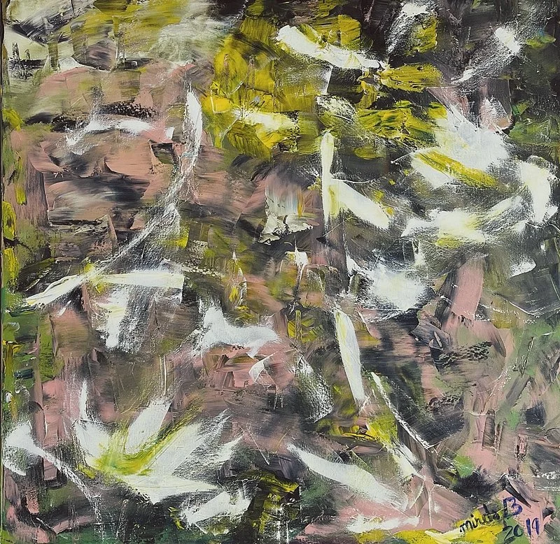  YEAR 2020 Oil on canvas 36" x 36" 