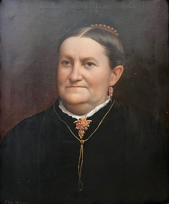  PORTRAIT OF A LADY Oil on canvas 24" x 20" 