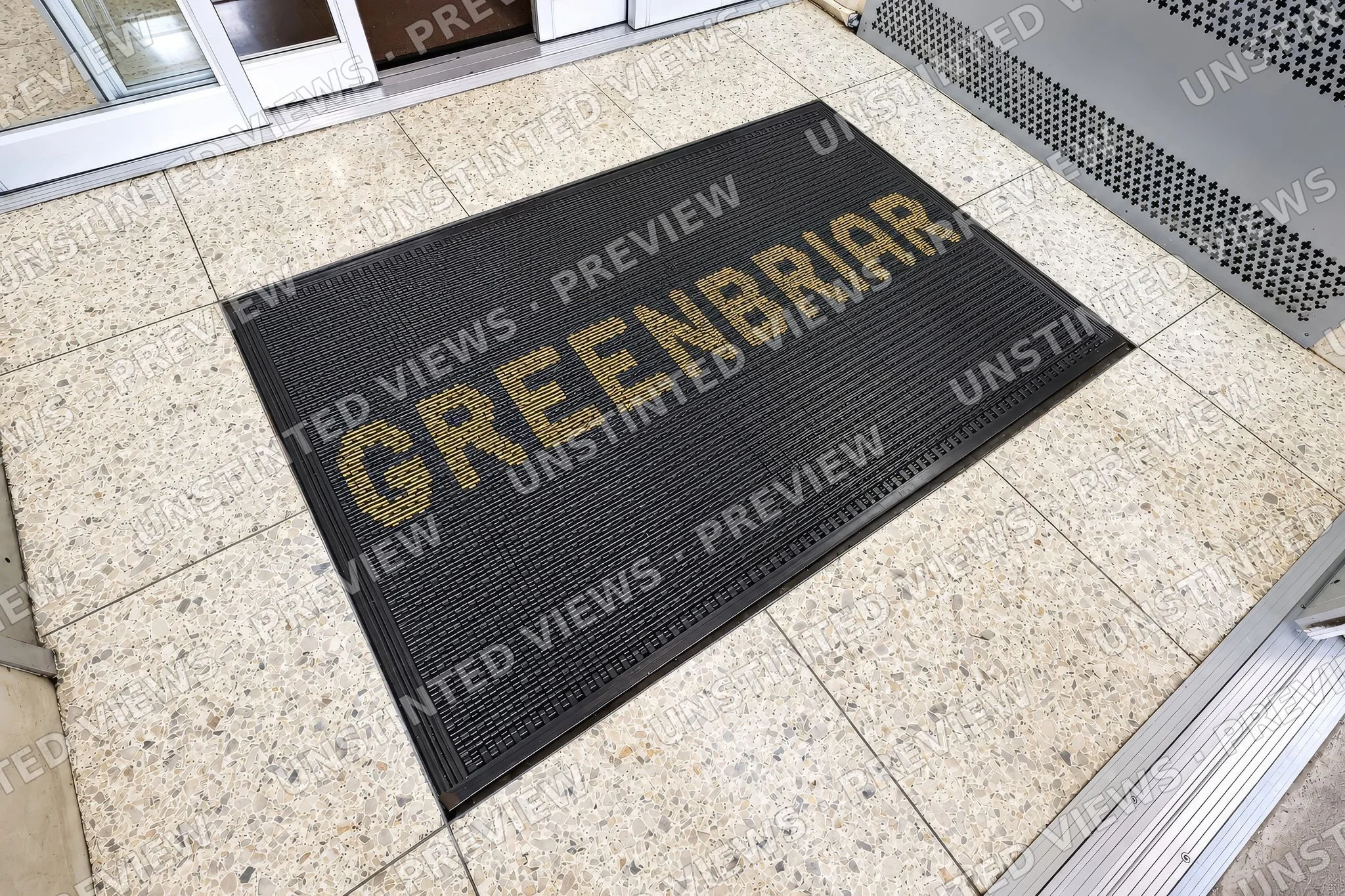 The Greenbriar, 85-15 Main Street — Entrance Mat Detail (Oct 2026)