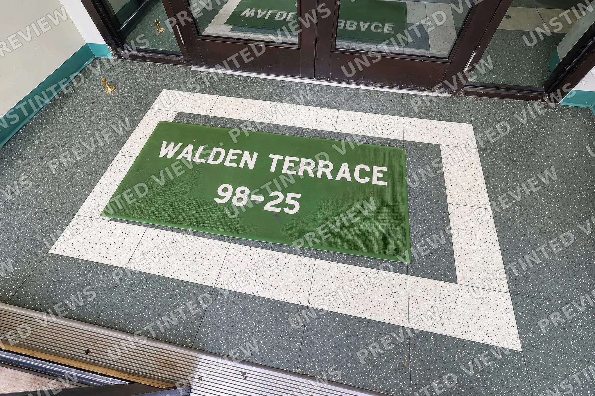 Walden Terrace, 98-25 64th Road — Entrance Mat Detail (Oct 2026)