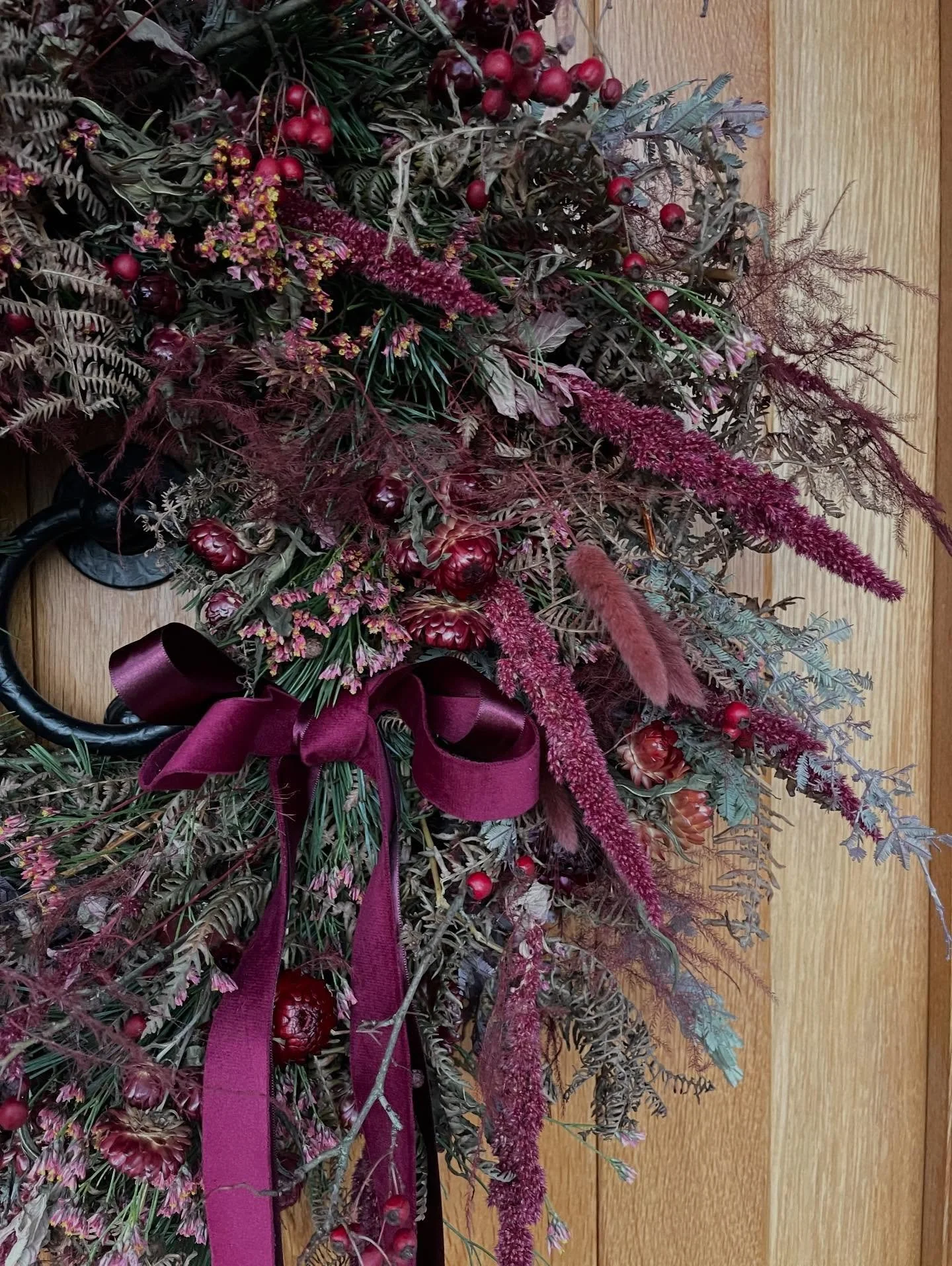 It&rsquo;s a first!

My own wreath made before the 1st Dec. I don&rsquo;t know who I&rsquo;ve become! Wild and messy just like me, a mix of studio treats and foraged finds. I love her 🤍

You can order yours on the website. Last delivery 19th Dec. 

