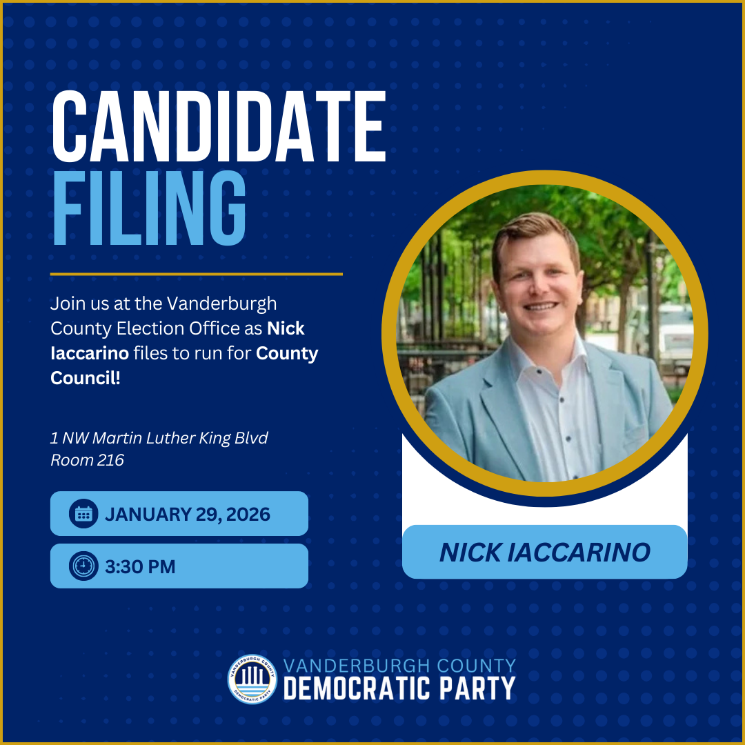 Nick Iaccarino Candidate Filing — Vanderburgh County Democrats