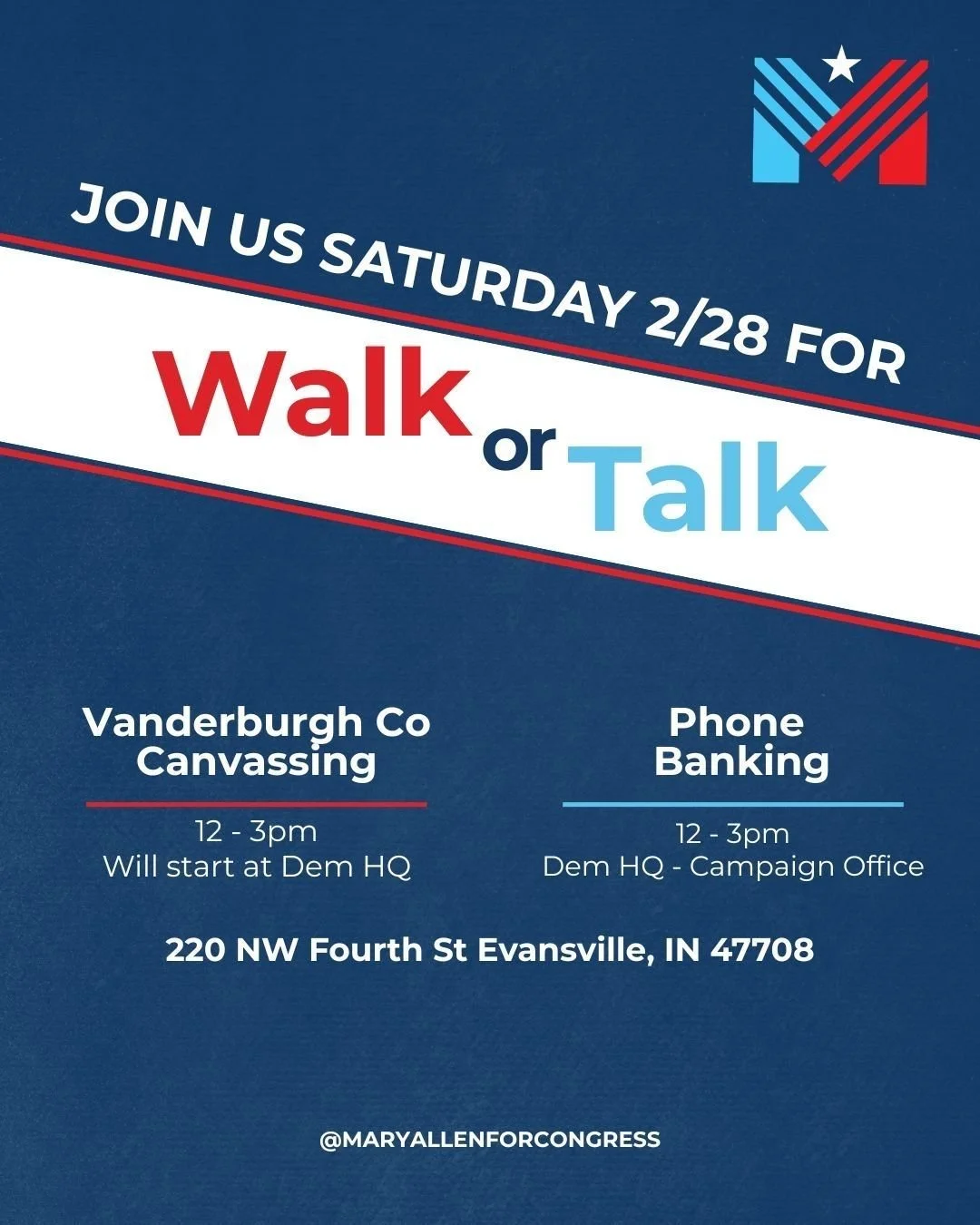 Mary Allen Walk or Talk