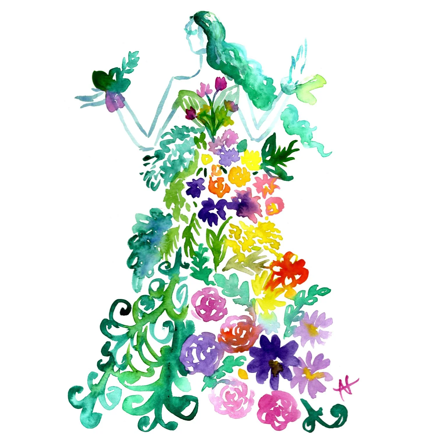 floral dress