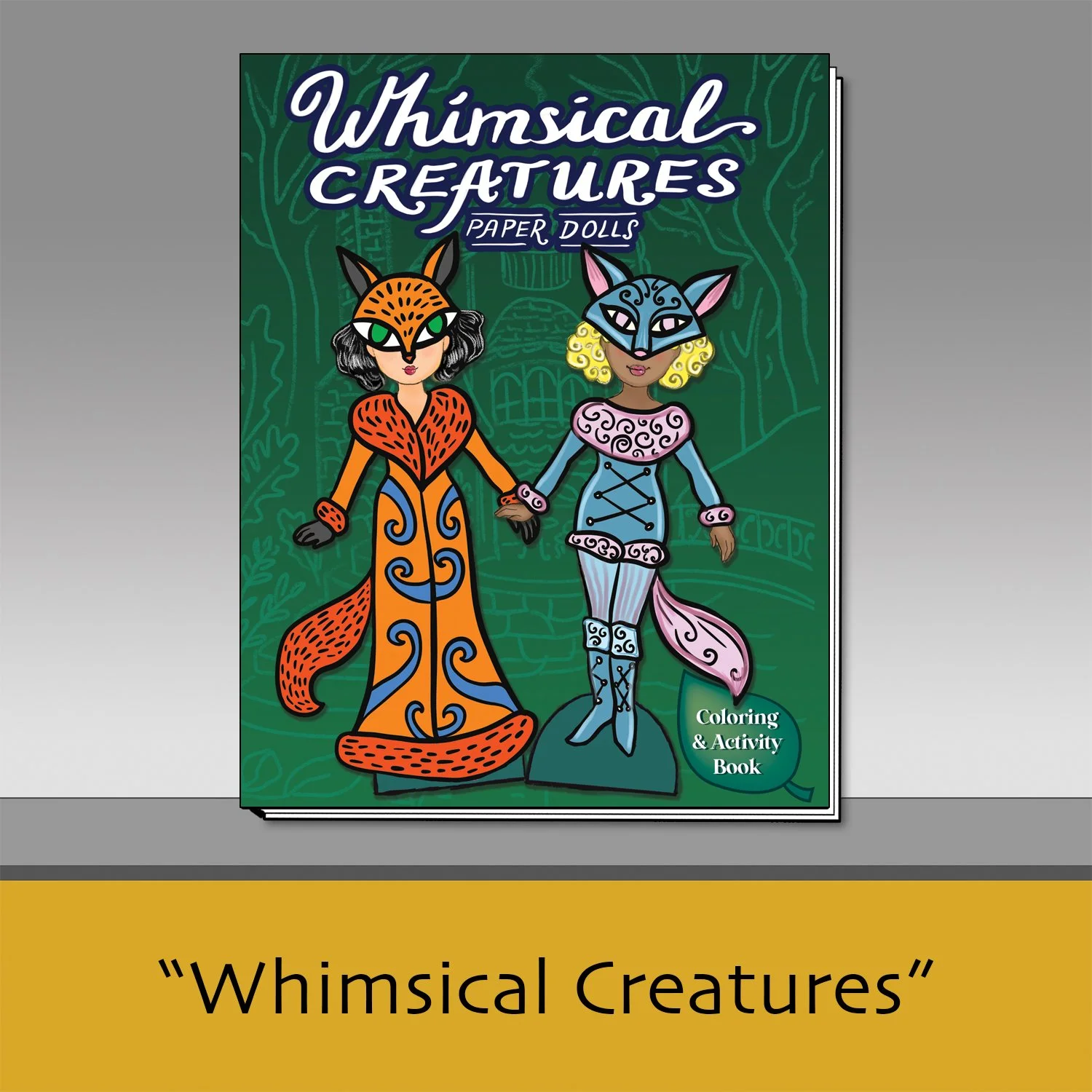 Whimsical Creatures Paper Dolls
