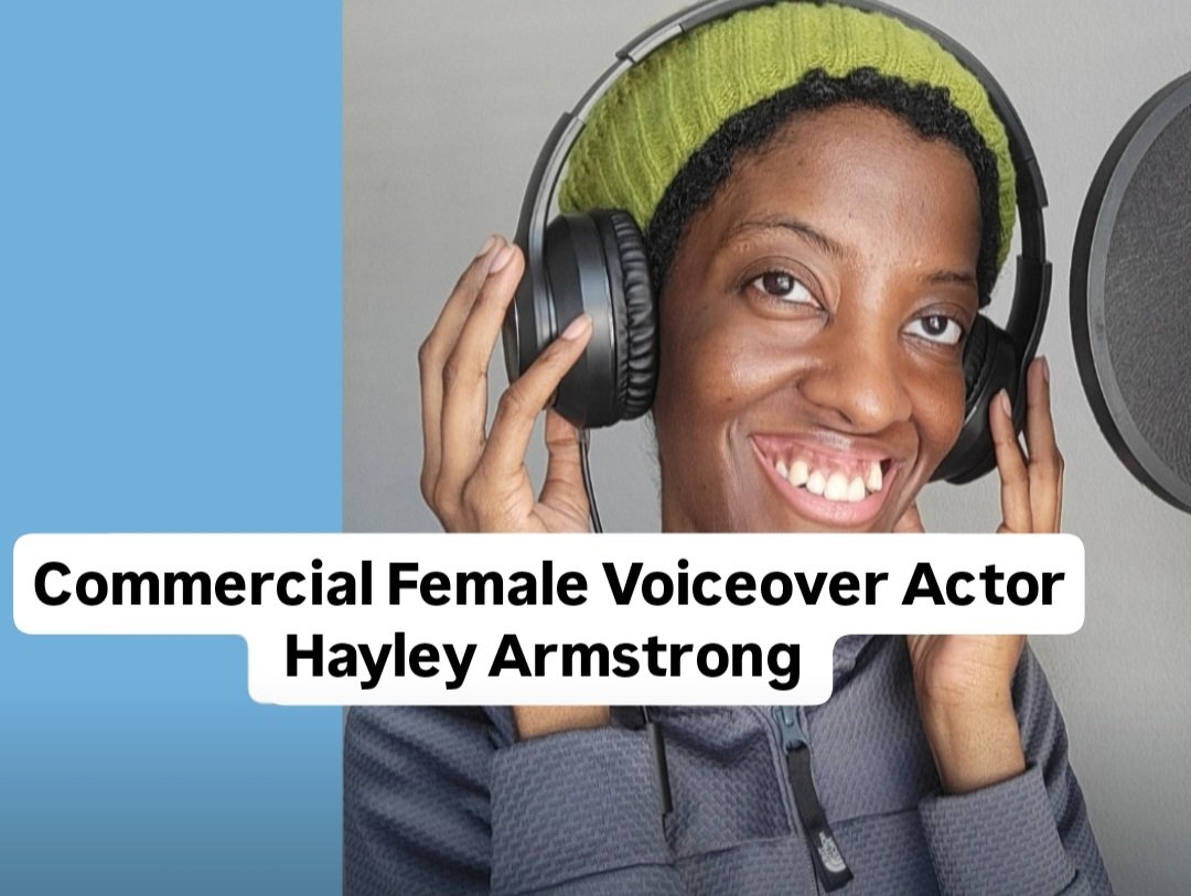 Commercial Female Voiceover Actor - Hayley Armstrong
