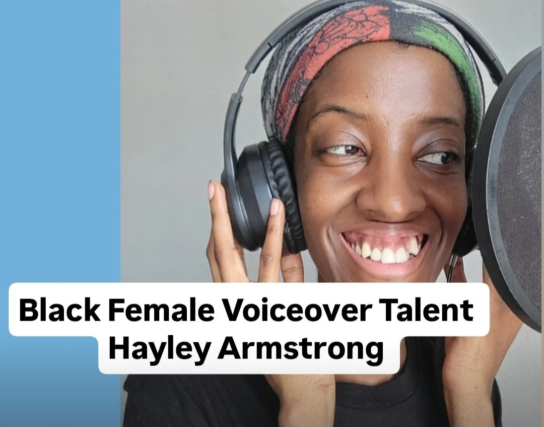 Black Female Voice Talent - Hayley Armstrong (Voiceover)