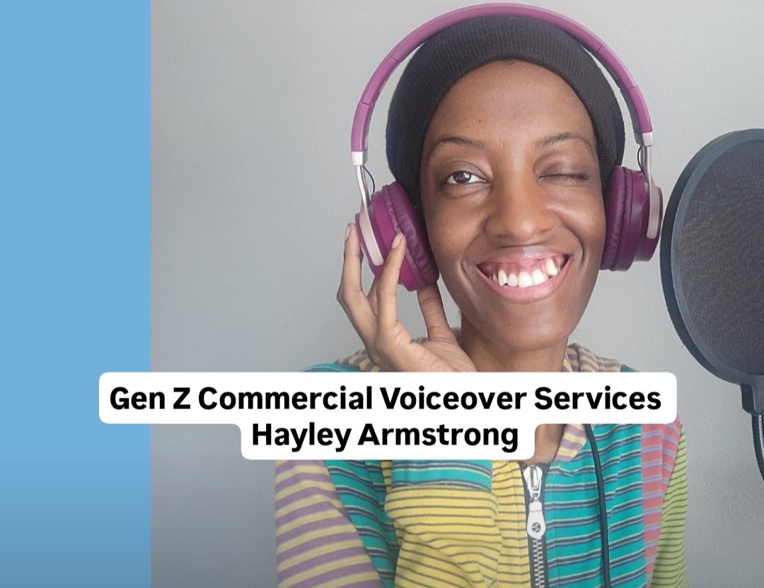 Gen Z Commercial Voiceover Services Hayley Armstrong