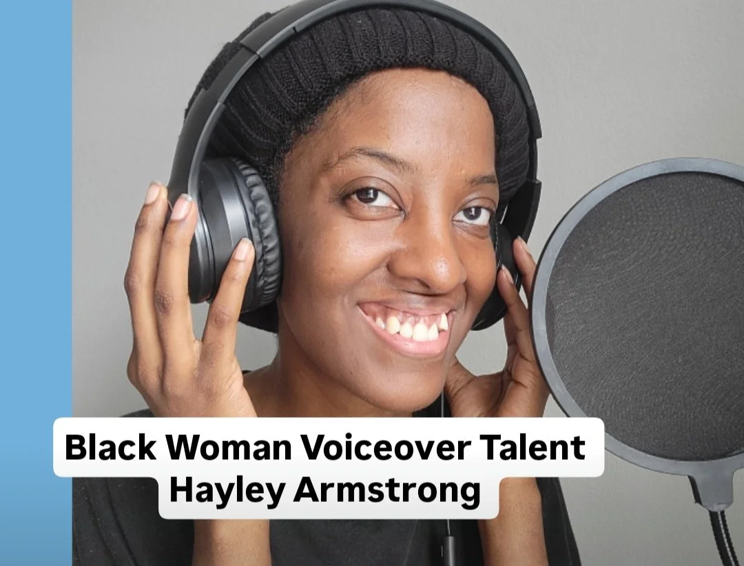 Black Woman Voiceover Talent - Hayley Armstrong