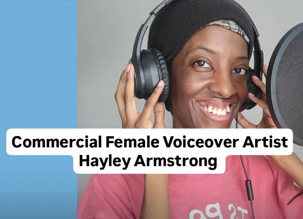 Commercial Female Voiceover Artist - Hayley Armstrong