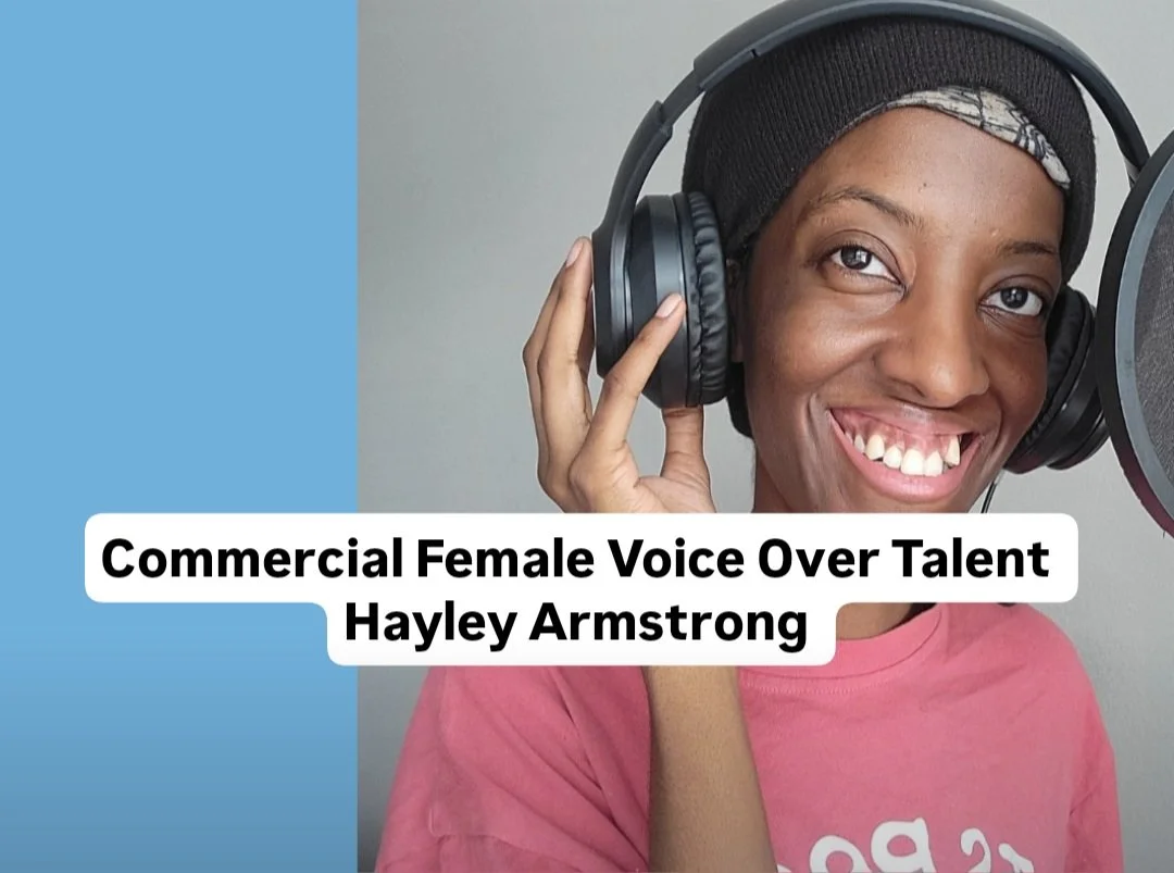 Commercial Female Voice Over Talent - Hayley Armstrong
