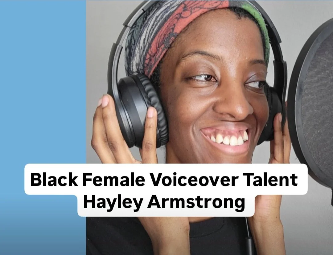 Black Female Voiceover Talent - Hayley J. Armstrong