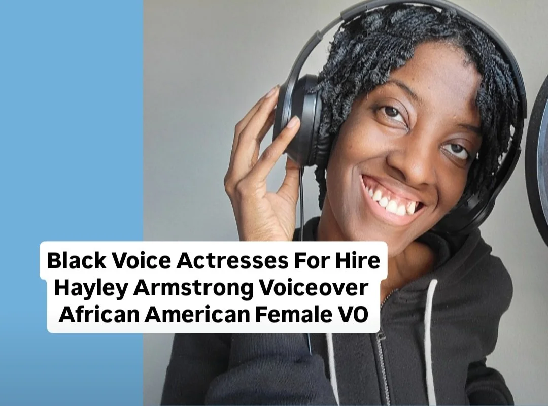 Black Voice Actresses For Hire Hayley Armstrong Voiceover