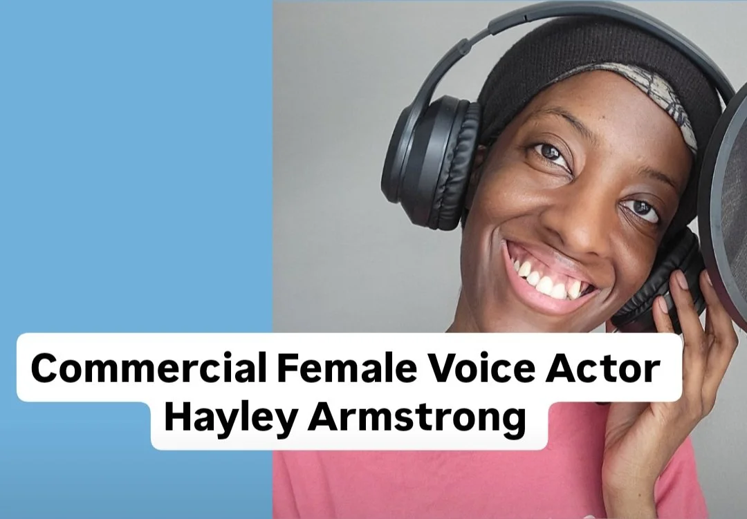 Commercial Female Voice Actor - Hayley Armstrong