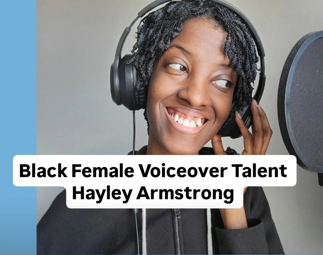 Black Female Voiceover Talent - Hayley Armstrong