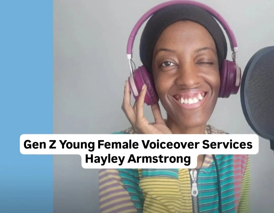 Gen Z Young Female Voiceover Services Hayley Armstrong
