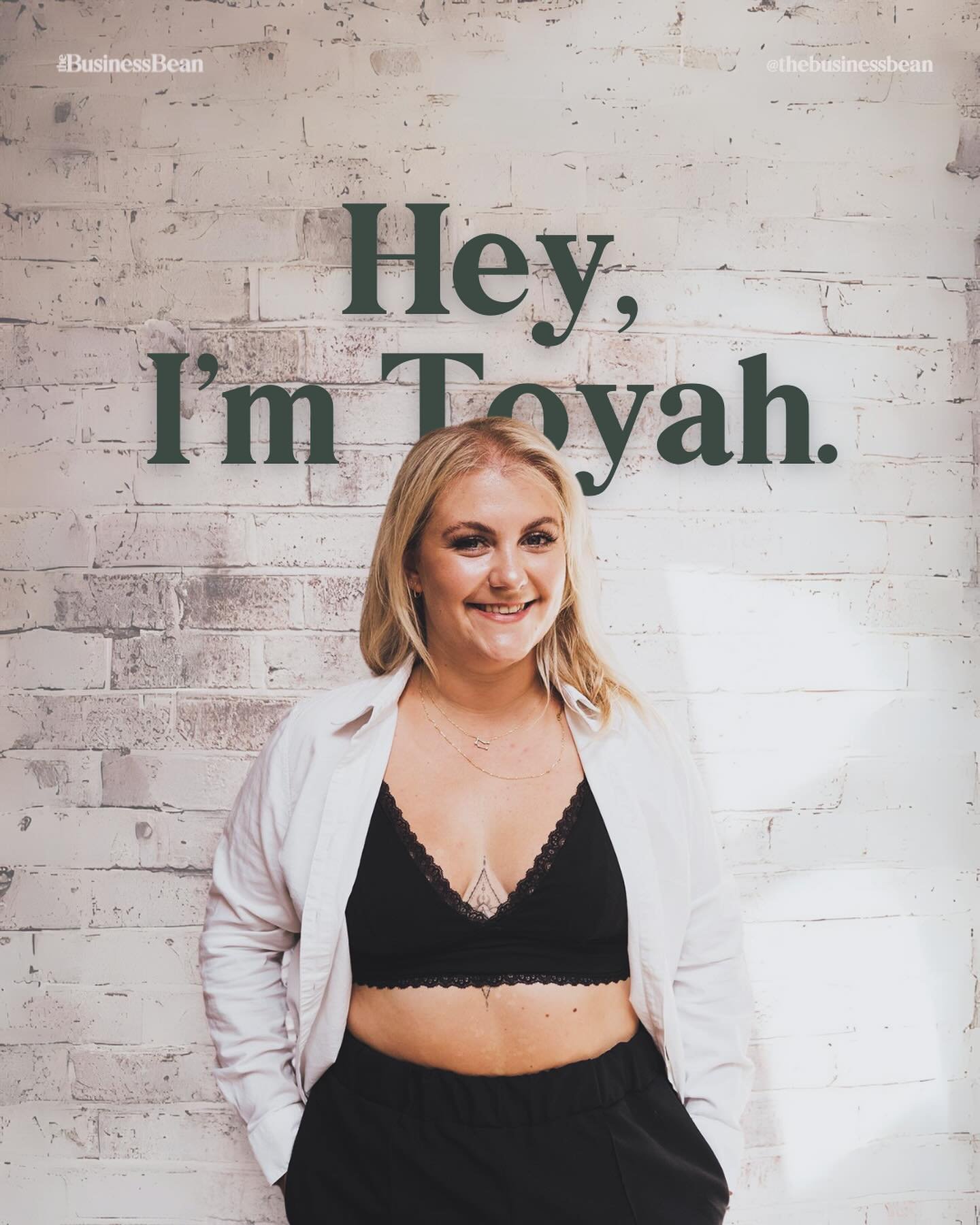 If you&rsquo;re new around here, let&rsquo;s see if we&rsquo;re gonna get along 🫶🏼

If you swipe you&rsquo;ll find some businessey facts.. But here&rsquo;s a bit more about the girl behind the biz. 

Hey 👋🏻 I&rsquo;m Toyah, a Squarespace &amp; Du