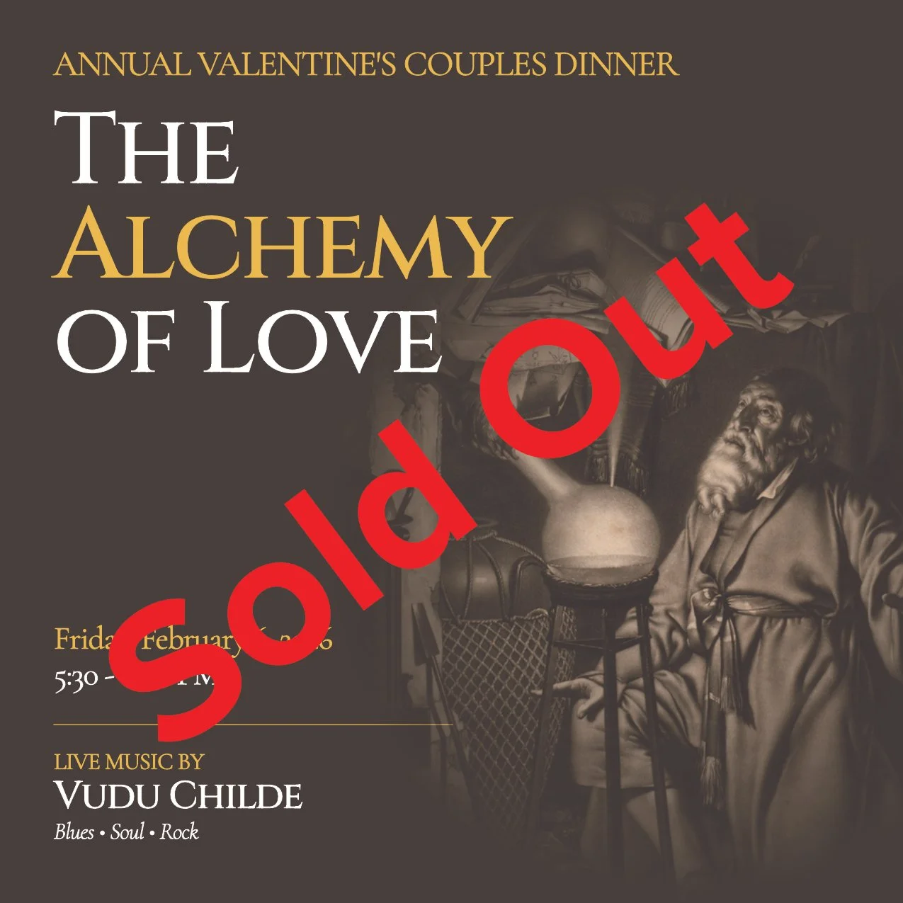 Valentine's Couples Dinner - The Alchemy of Love