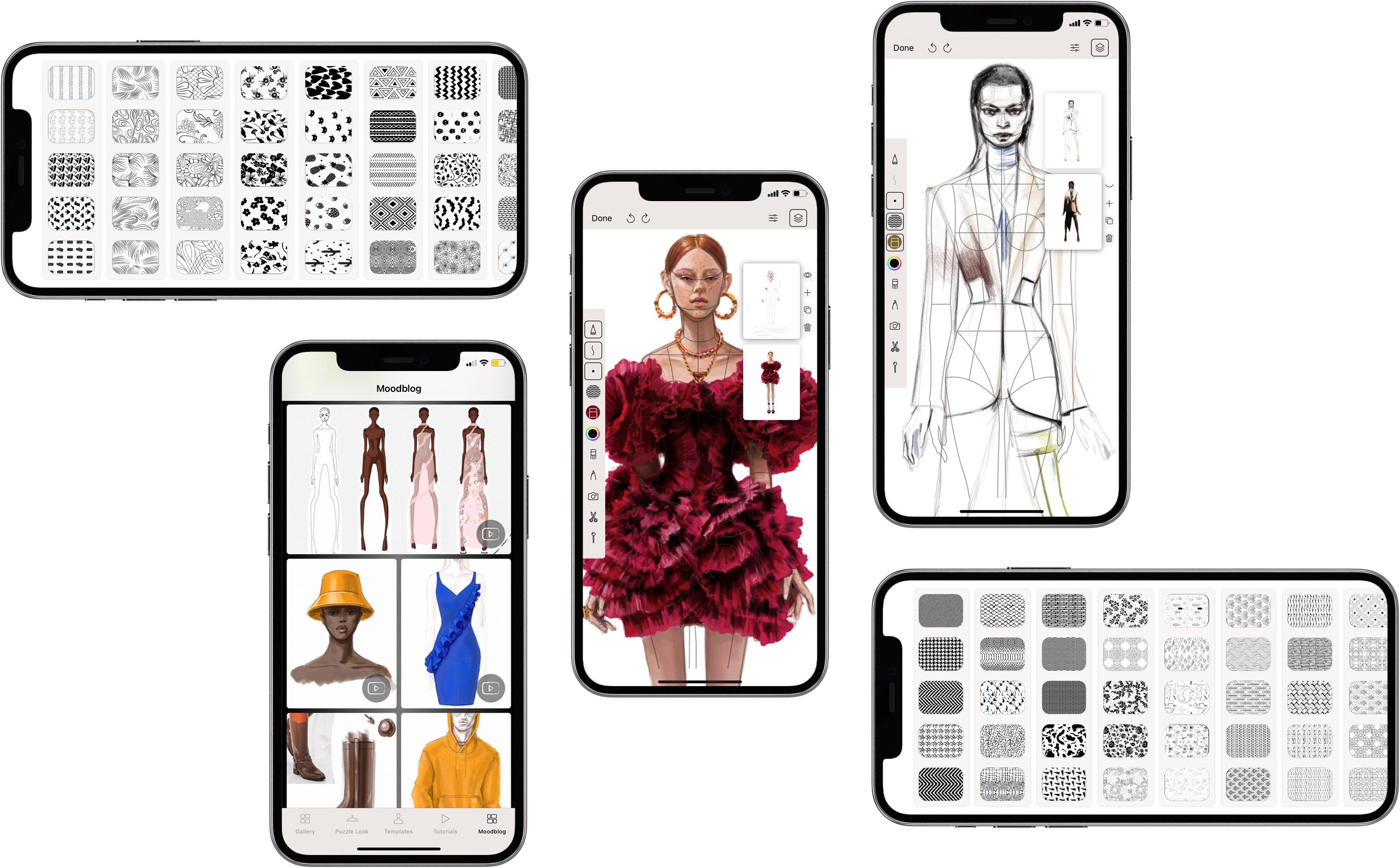3 Best Apps for Fashion Illustration | LAURA VOLPINTESTA