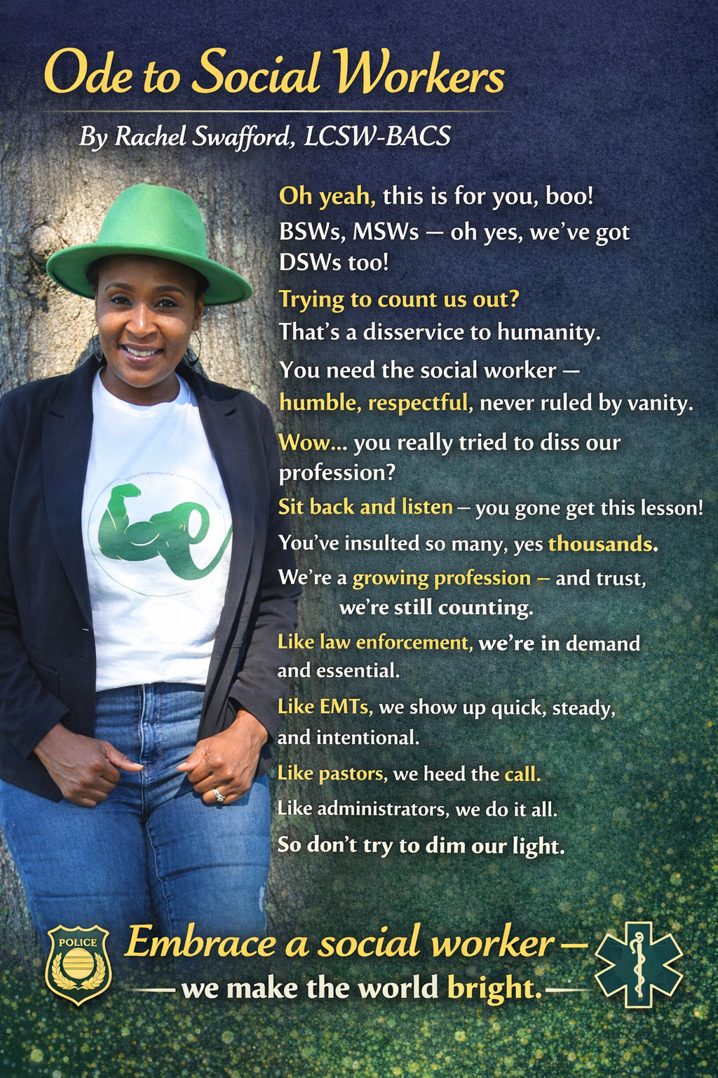 Ode to social workers!