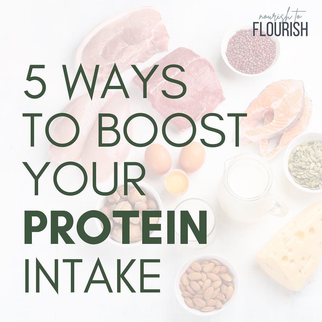 Which of these will you try? 

You might be thinking &quot;I already eat protein&quot; or &quot;eh this doesn't really sound like it applies to me&quot;. 
I've had many clients tell me &quot;I already eat pretty healthy&quot;... and then we start rea