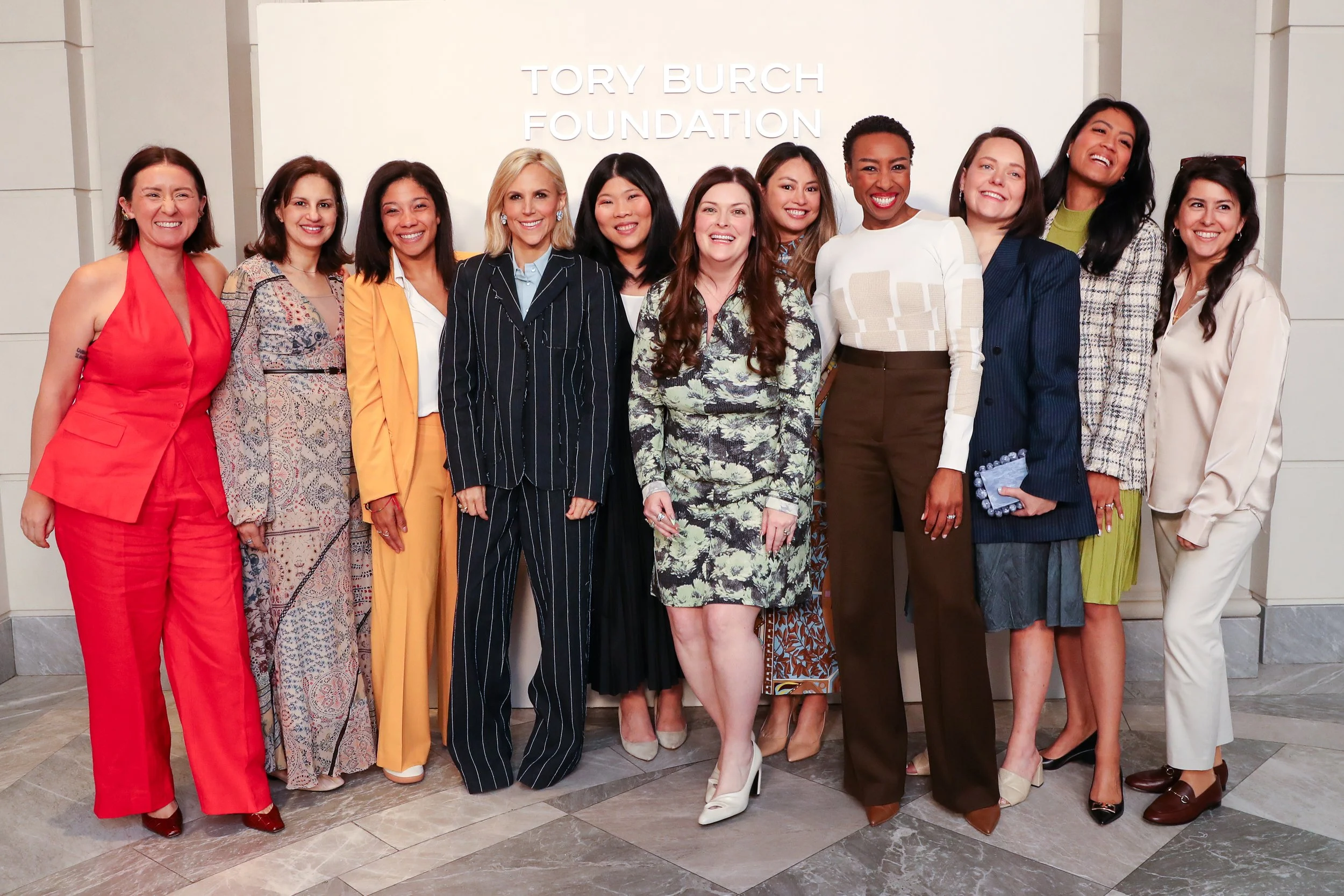 Katalina Mayorga, Daliha Rizk, Alexandra Schrecengost, Tory Burch, Beau Wangtrakuldee, Christa Cotton, Rechelle Balanzat, Tiffany Dufu, Liz Giorgi, Allison DeVane, Adriana Livanos