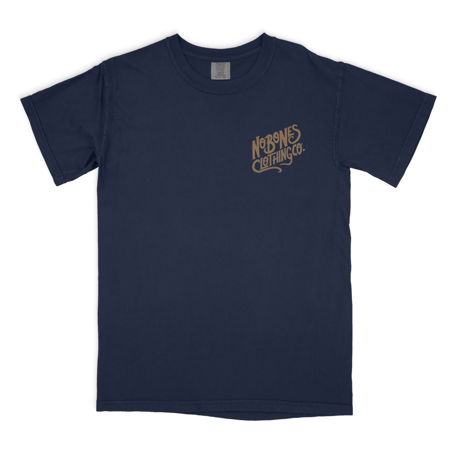 Cowboy Cheii Front Denim Mock-It-Comfort Colors 1717 Adult T-Shirt.png