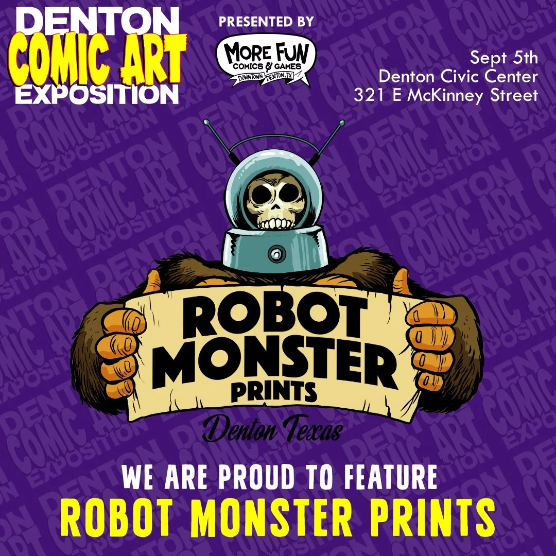 Robot Monster Prints