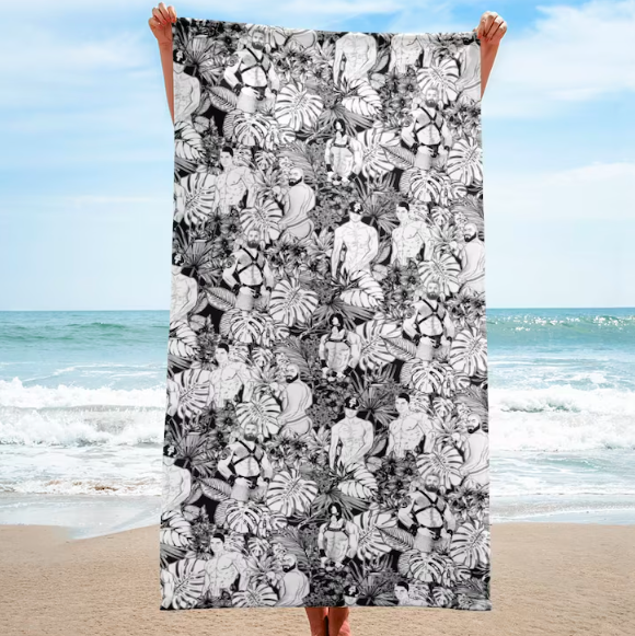 THE MEAT RACK Beach Towel