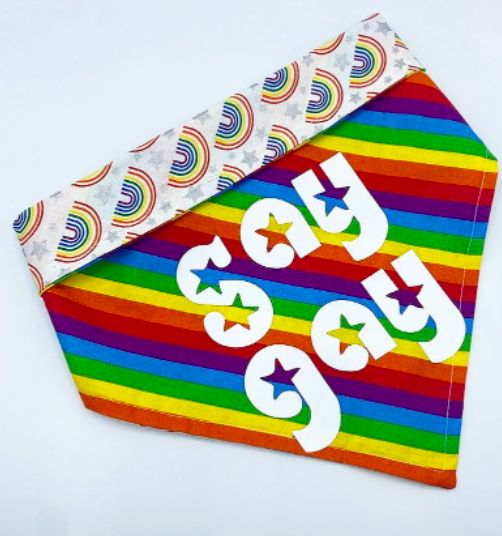  SAY GAY! Bandana 