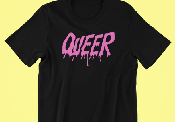 Spooky Pink Queer Shirt, Queer Shirt, Pride