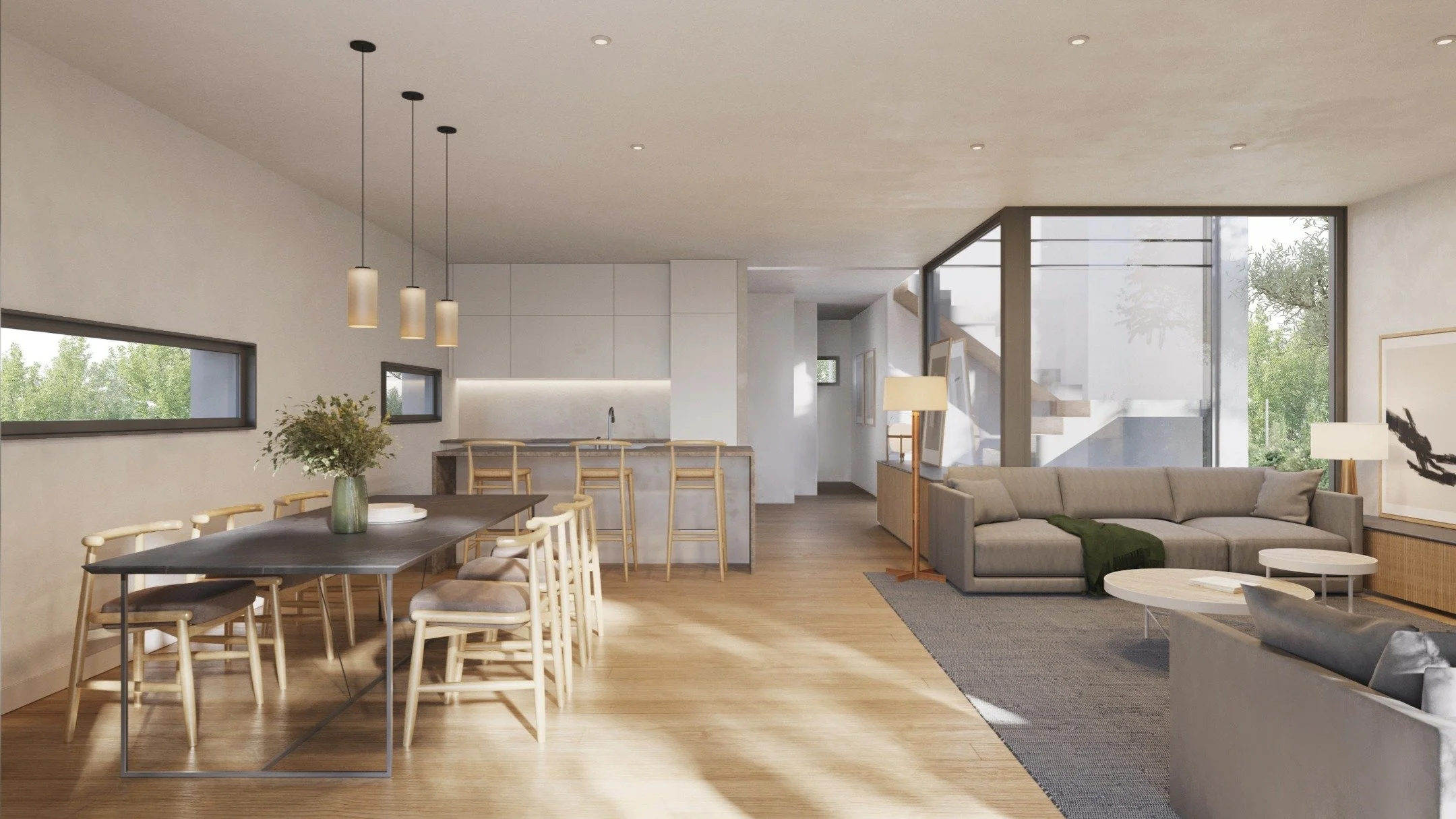 Hem dissenyat per aquesta nova construcci&oacute; un ambient di&agrave;fan, c&agrave;lid i c&ograve;mode, sempre amb la possibilitat de modificar-ho al gust del client. Pregunti'ns i li donem els detalls! 

🏡

Hemos dise&ntilde;ado para esta nueva c