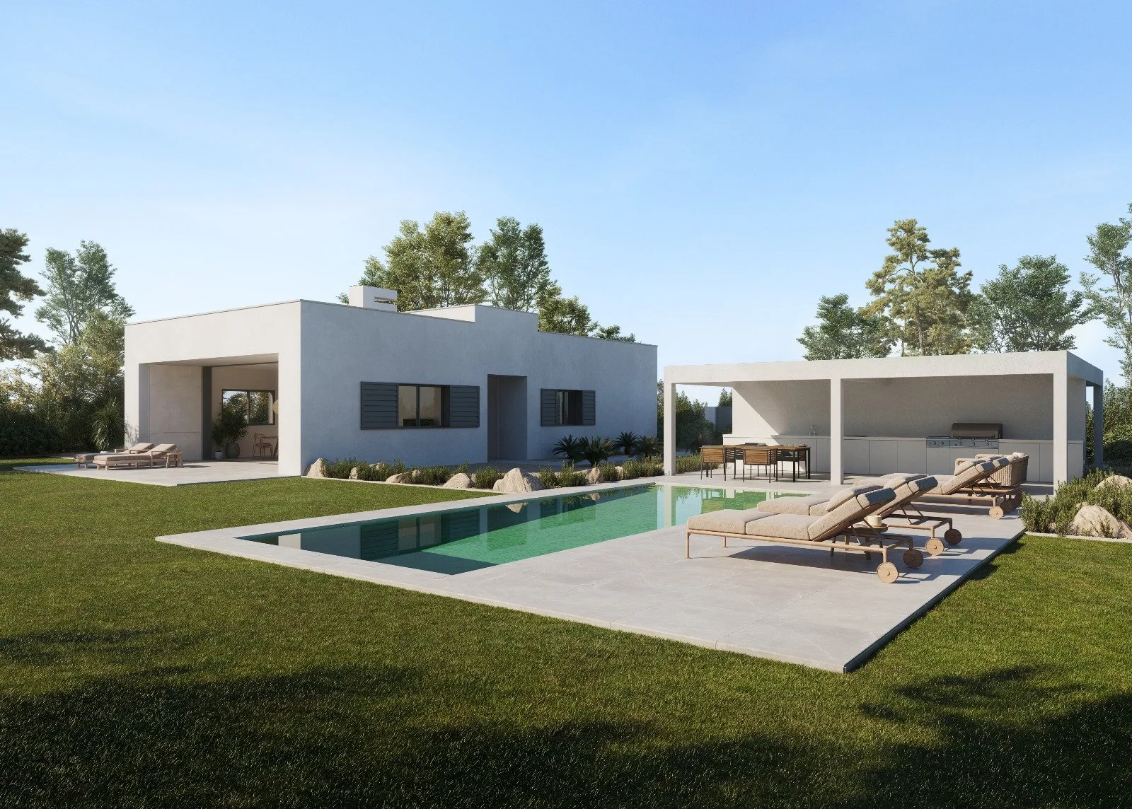 Dissenyem cases a gust dels clients a S'Agar&oacute;, al cor de la Costa Brava. Els nostres clients gaudeixen d'aquesta zona tan exclusiva amb llars fetes a la seva mida. Es pot demanar m&eacute;s? 😍

❤️

Dise&ntilde;amos casas a gusto de los client